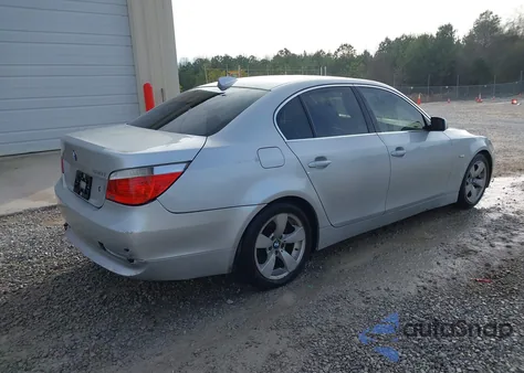 2007 BMW 530I z USA, uszkodzony, nr VIN WBANE735X7CM55404